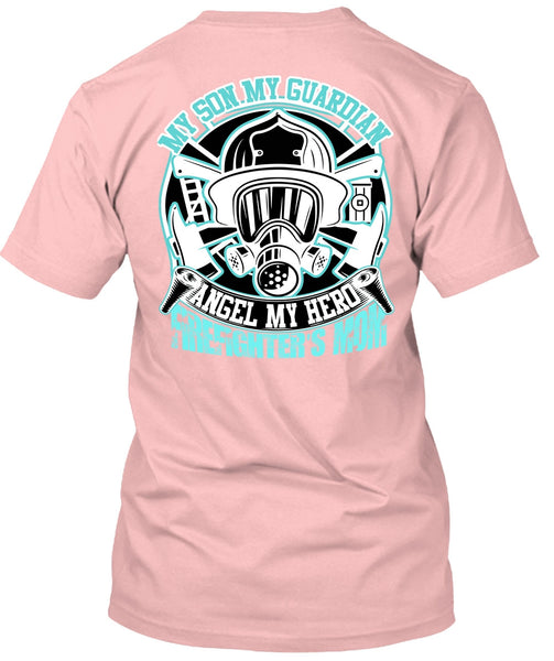 Firefighter's Mom T Shirt, I Love Firefighter T Shirt