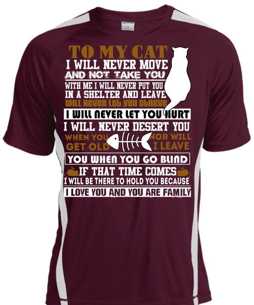 To My Cat T Shirt, I Love You T Shirt, Cool Shirt