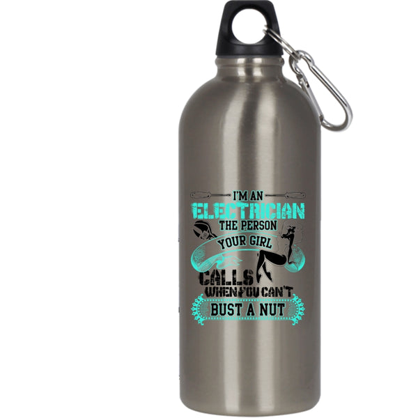 I'm An Electrician 20 oz Stainless Steel Bottle,Awesome Electricians Outdoor Sports Water Bottle