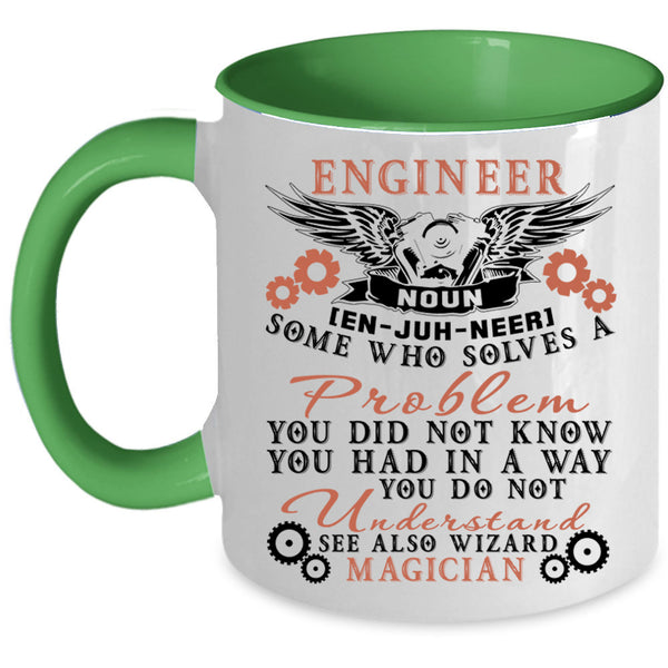 Cool Gift For Engineers Coffee Mug, Engineer Accent Mug