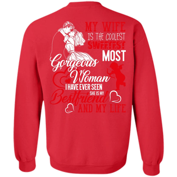 She Is My Best Friend T Shirt, I Love Husband Sweatshirt