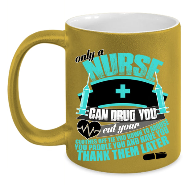 Awesome Gift For Nurses Coffee Mug, Cute Nurses Accent Mug