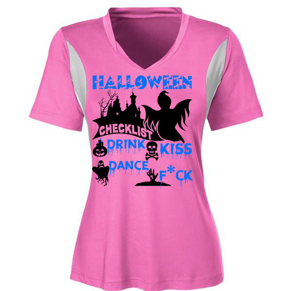 Halloween Checklist Drink Kiss Dance T Shirt, Wait For Halloween T Shirt, Awesome T-Shirts