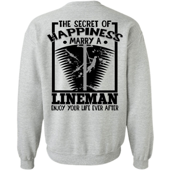I Love Lineman T Shirt, Marry A Lineman Sweatshirt