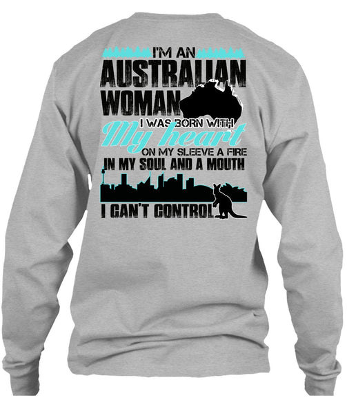 I'm An Australian Woman T Shirt, I Love Australian T Shirt