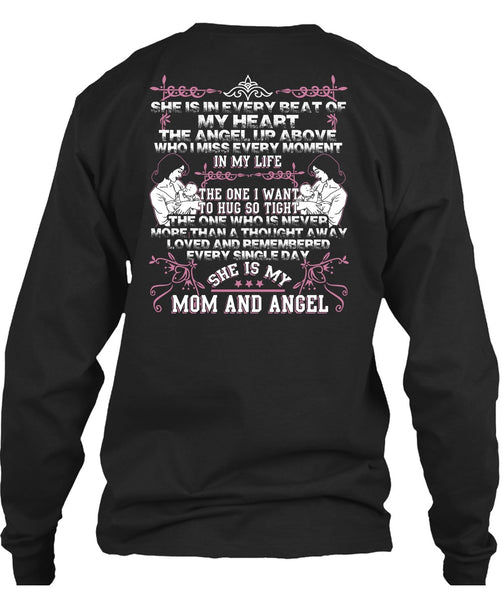 She Is My Mom And Angel T Shirt, I Love Mom T Shirt