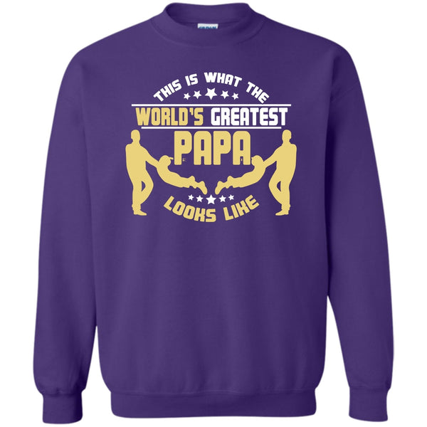 Greatest Papa T Shirt, Coolest Papa Sweatshirt
