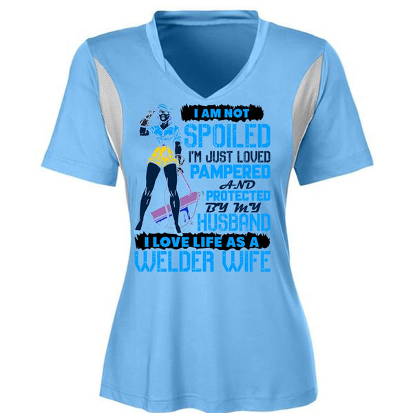 I Love Life As A Welder Wife T Shirt, I Love Welder T Shirt, Awesome T-Shirts