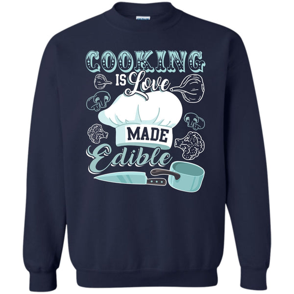 Coolest Cooking T Shirt, Gift For Chef Sweatshirt