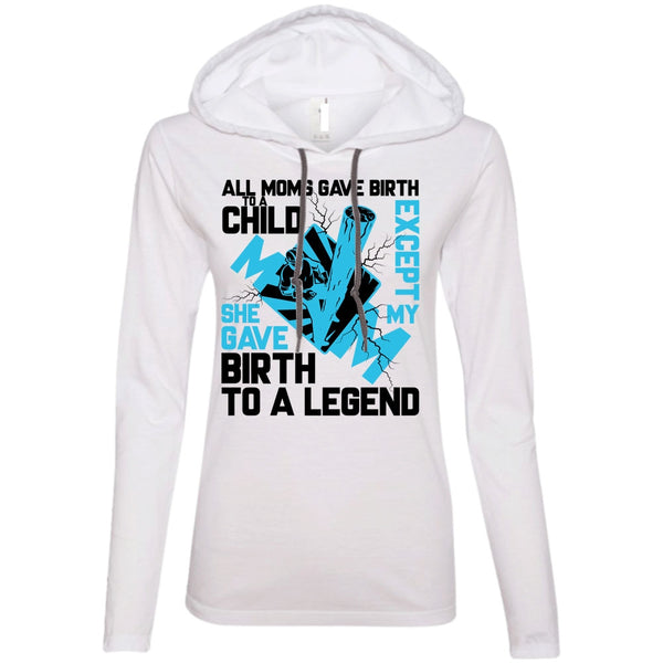 A black t-shirt with the shopify logo