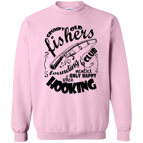 Coolest Fishing T Shirt, Grumpy Old Fishers Sweatshirt
