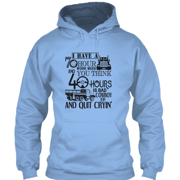 I Have A 10 Hour Work Week T Shirt, I'm A Trucker T Shirt