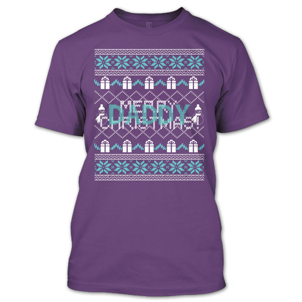 Daddy Merry Christmas T Shirt, Coolest Dad Ever T Shirt