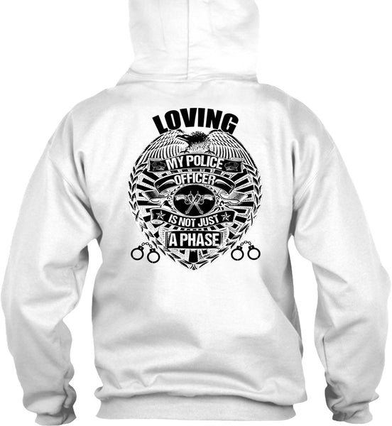 Loving My Police Officer T Shirt, I Love Police T Shirt