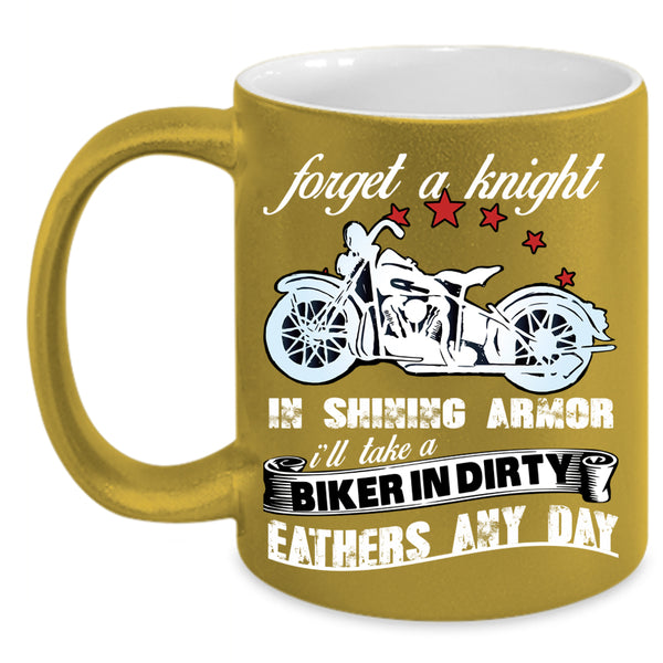 I'll Take A Biker In Dirty Coffee Mug, Cool Biker Coffee Cup