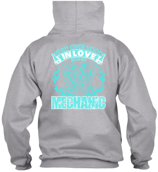 In Love With My Mechanic T Shirt, I Love Mechanic T Shirt