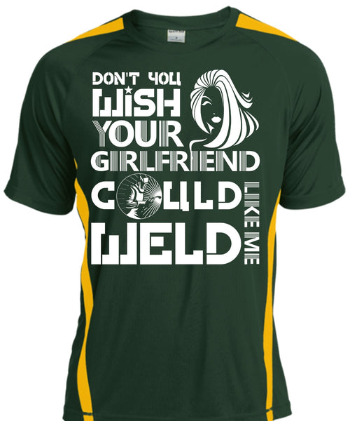 Your Girlfriend Called Welder T Shirt, Being A Welder T Shirt, Cool Shirt