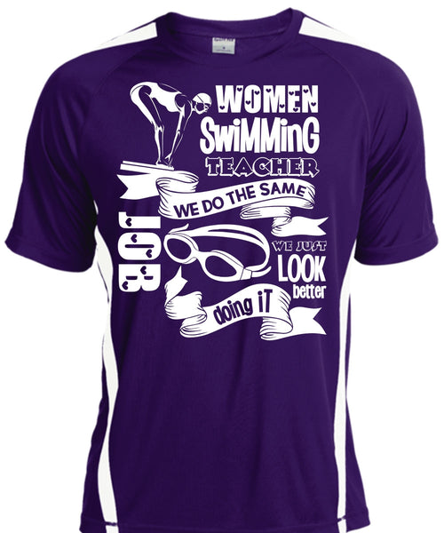 Women Swimming Teacher T Shirt, Being A Swimmer T Shirt, Cool Shirt