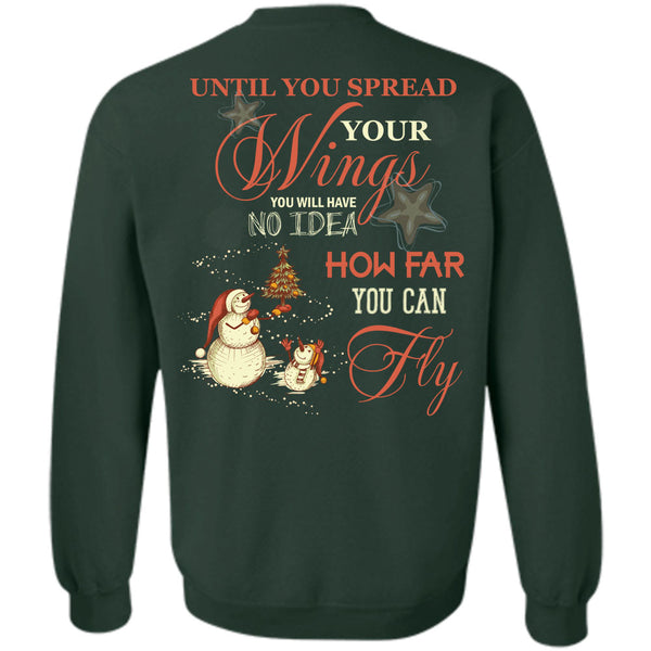 You Spead Your Wings T Shirt, This Girl Loves Christmas Sweatshirt