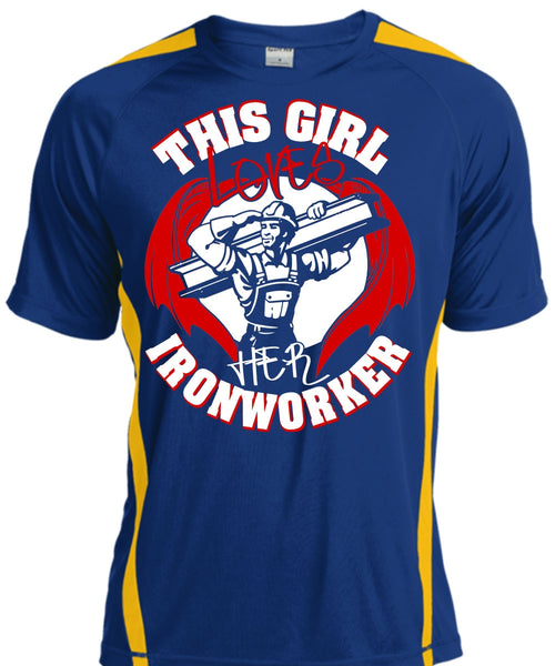 This Girl Loves Her Ironworker T Shirt, Being An Ironworker T Shirt, Cool Shirt