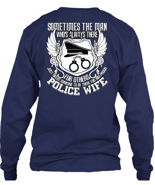 Proud Police Wife T Shirt, Being A Police T Shirt