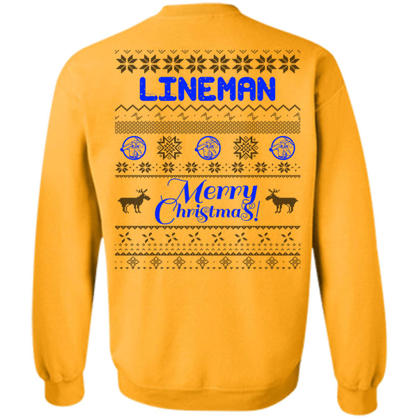 I Love Lineman T Shirt, Lineman Merry Christmas Sweatshirt