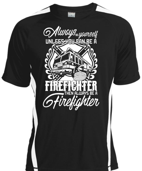 A black t-shirt with the shopify logo