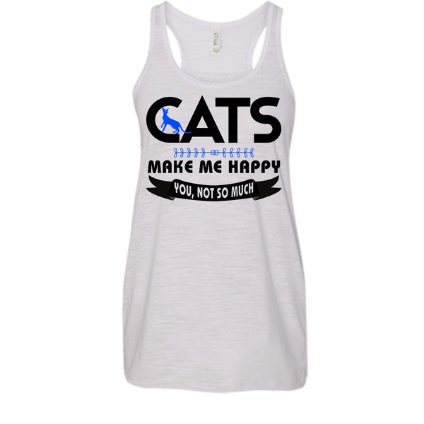 Cats Make Me Happy Shirt, I Love My Cat Shirt