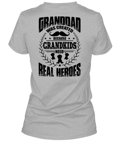 Granddad Was Created T Shirt, I Love Baby T Shirt