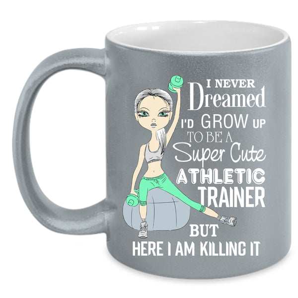 I'd Grow Up To Be A Cute Athletic Trainer Coffee Mug, Cute Athletic Trainer Coffee Cup