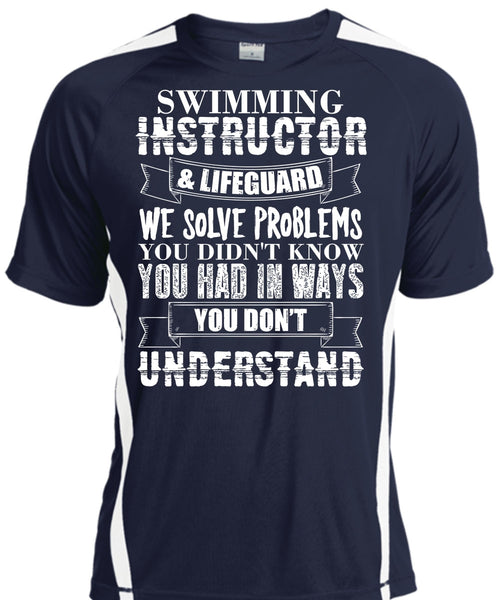Swimming Instructor T Shirt, Being A Swimmer T Shirt, Cool Shirt