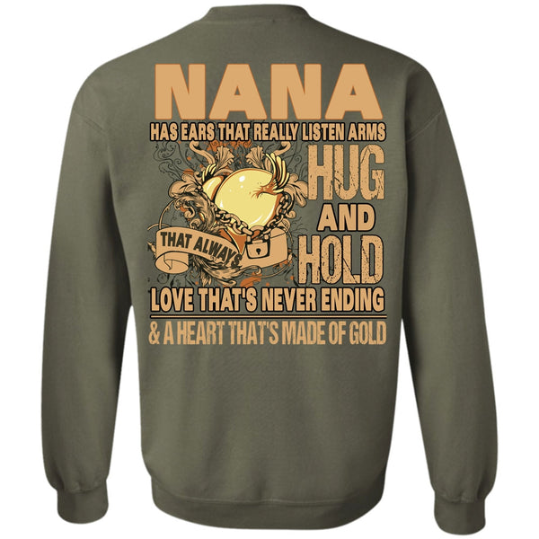 Hug And Hold T Shirt, I Love Nana Sweatshirt