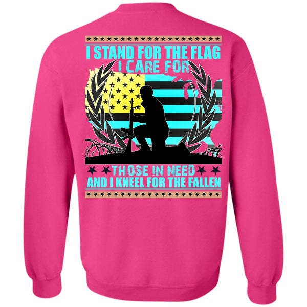 I Love Veteran T Shirt, I Stand For The Flag Sweatshirt