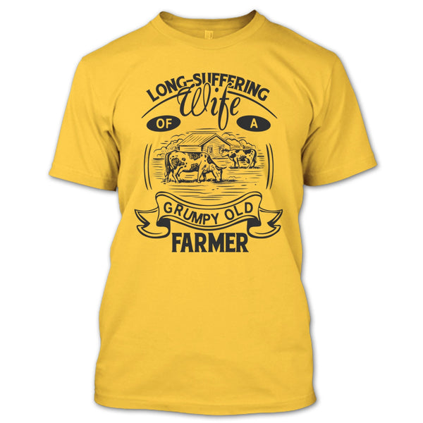 Long-Suffering Wife T Shirt, Coolest Grandpa T Shirt