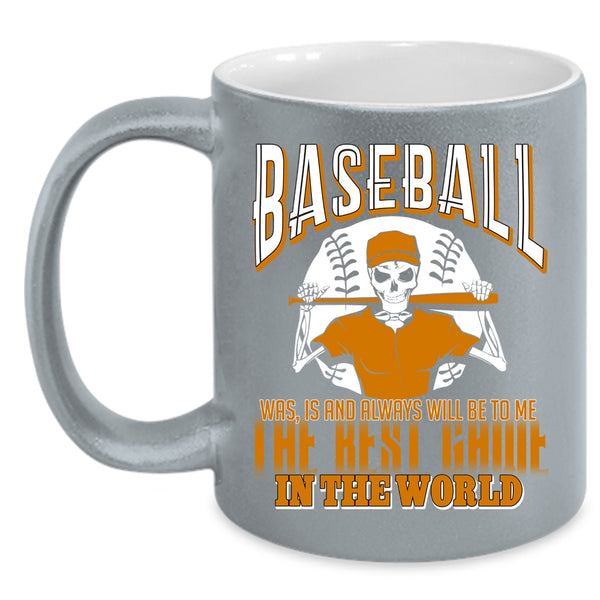 Baseball Is The Best Game In The World Coffee Mug, Sport Coffee Cup