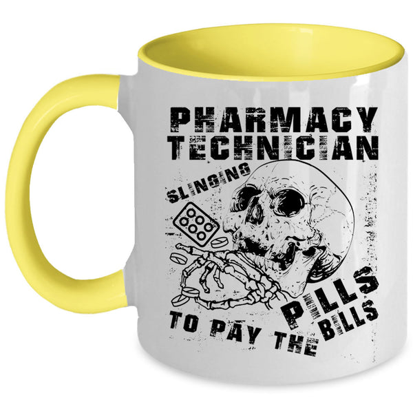 Cool Technician Coffee Mug, Pharmacy Technician Accent Mug