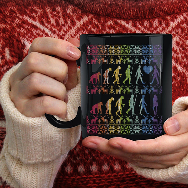 Cute Couple Coffee Mug, Christmas Gift For Couple Coffee Cup