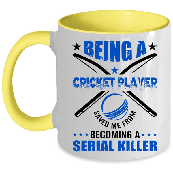 Being A Cricket Player Mug, Cool Gift For Cricket Player Cup
