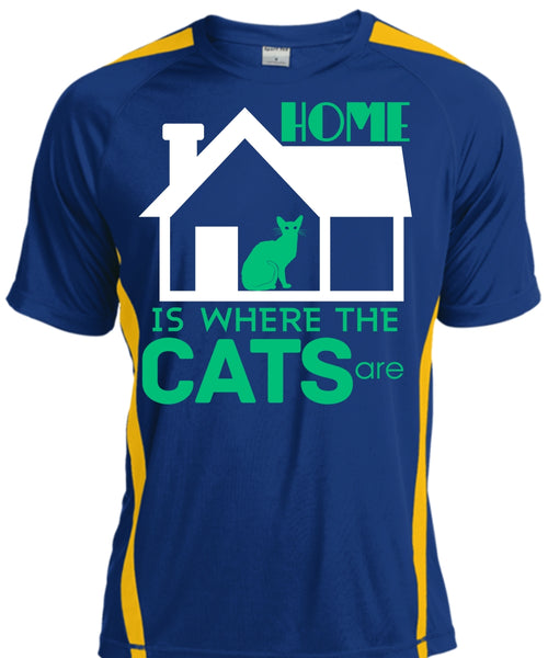 Home Is Where The Cats T Shirt, My Pets T Shirt