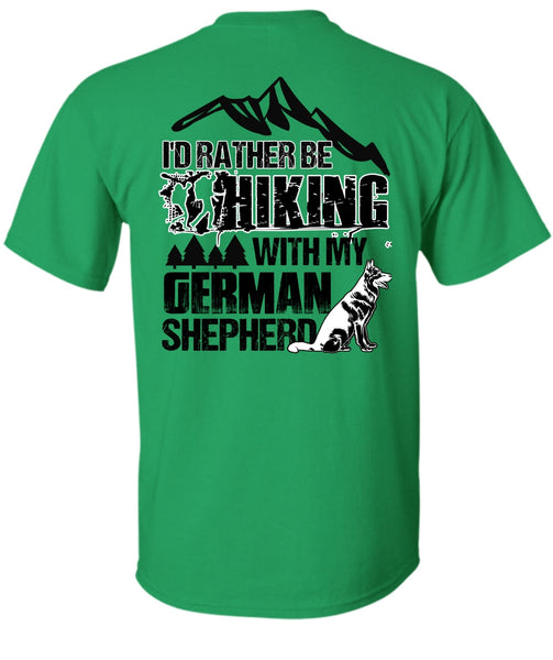 I'd Rather Be Hiking T Shirt, I Love Hiking T Shirt
