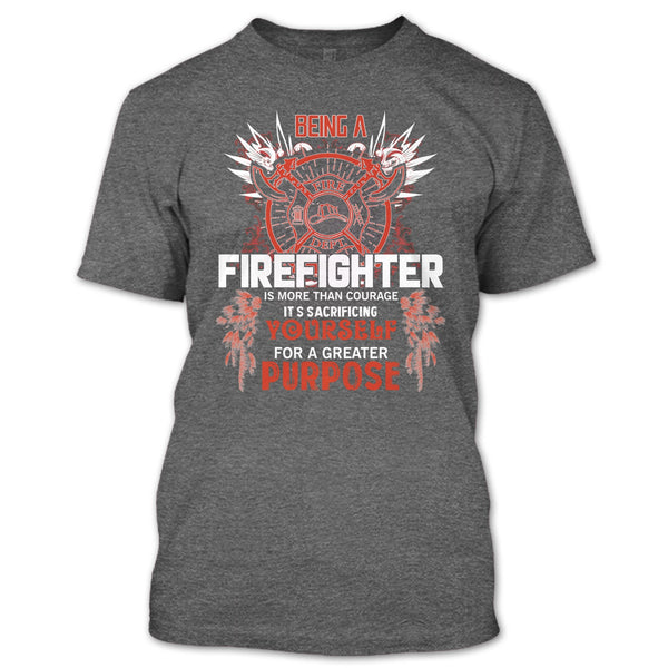 Being A Firefighter T Shirt, Coolest Firefighter T Shirt
