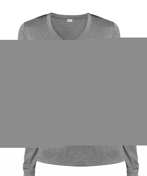 Does Sarcasm Offend You T Shirt, Being A Lineman T Shirt, Cool Shirt (Ladies LS Heather V-Neck)