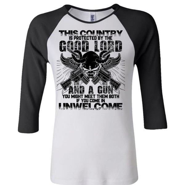 Good Lord And A Gun T Shirt, I Love Gunning T Shirt, Awesome T-Shirts