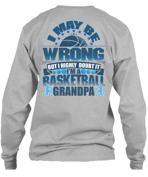 I'm A Basketball Grandpa T Shirt, I Love Basketball T Shirt