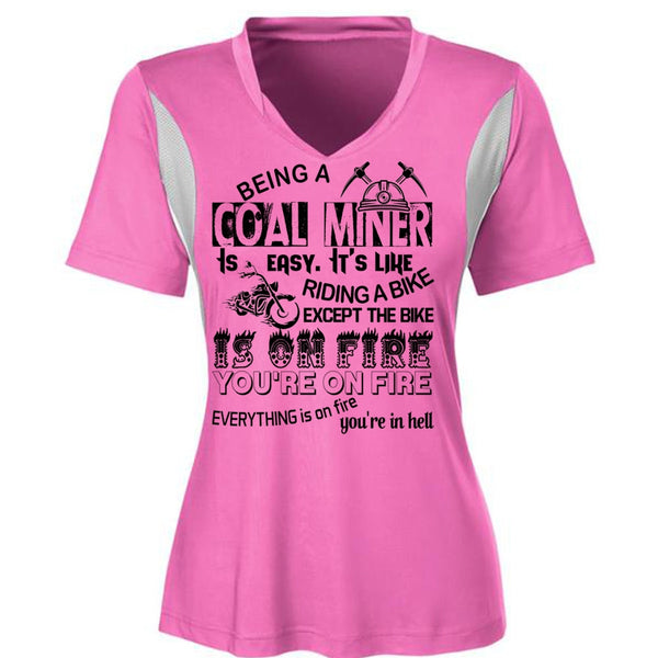 Being A Coal Miner Is Easy Shirt, My Job T Shirt