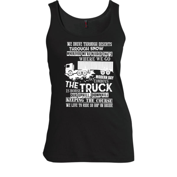 The Truck Is Horse T Shirt, Coolest Trucker T Shirt, Cool T Shirt