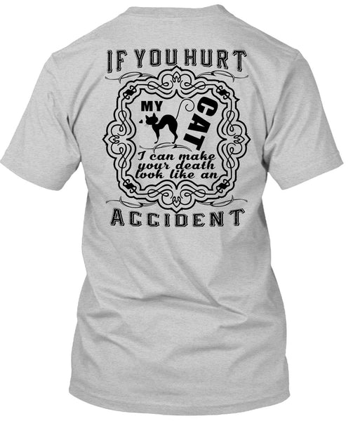 If You Hurt My Cat T Shirt, Favorite T Shirt