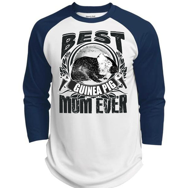 Best Guinea Pig Mom Ever T Shirt, I Love Mom T Shirt, Awesome T-Shirts  (Polyester Game Baseball Jersey)
