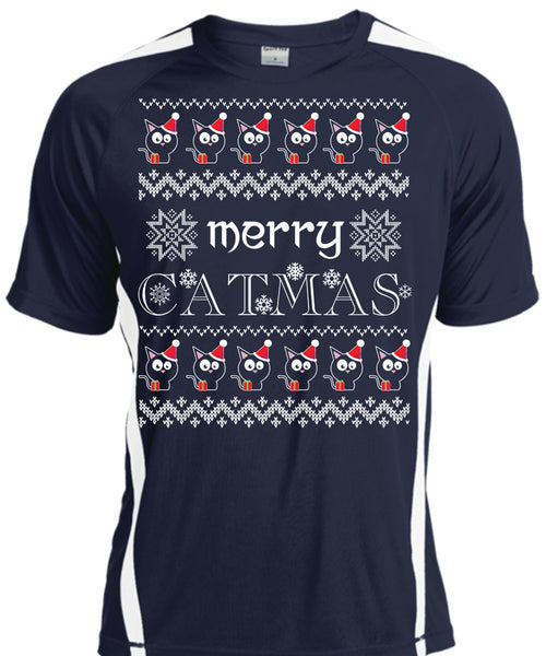 Merry Catmas T Shirt, This Girl Loves Christmas T Shirt, Cool Shirt