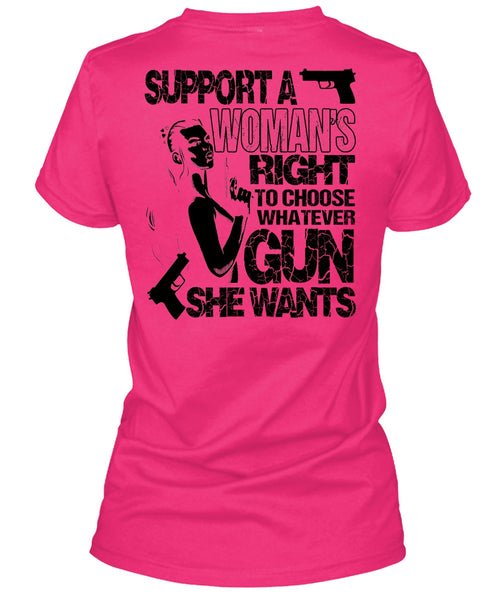 Choose Whatever Gun T Shirt, I Love Gunner T Shirt